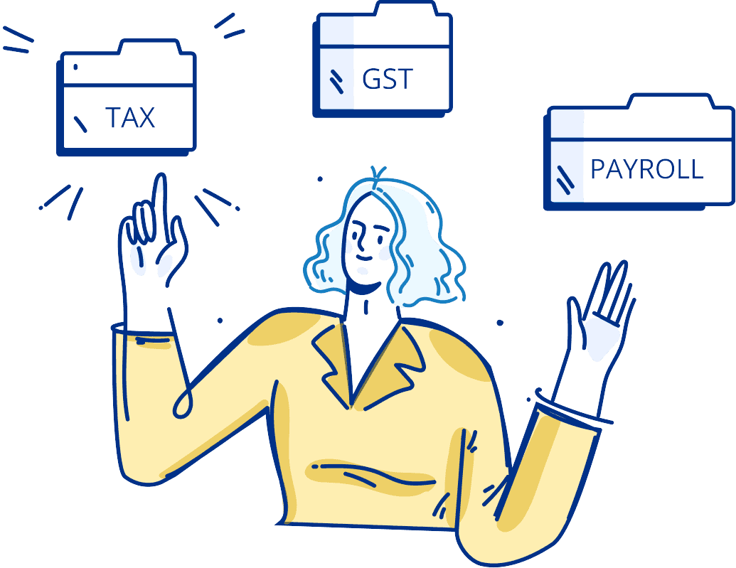 WonderTax financial services illustration